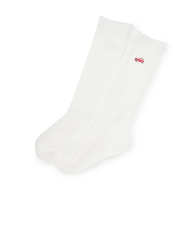 ワンポイントハイソックス