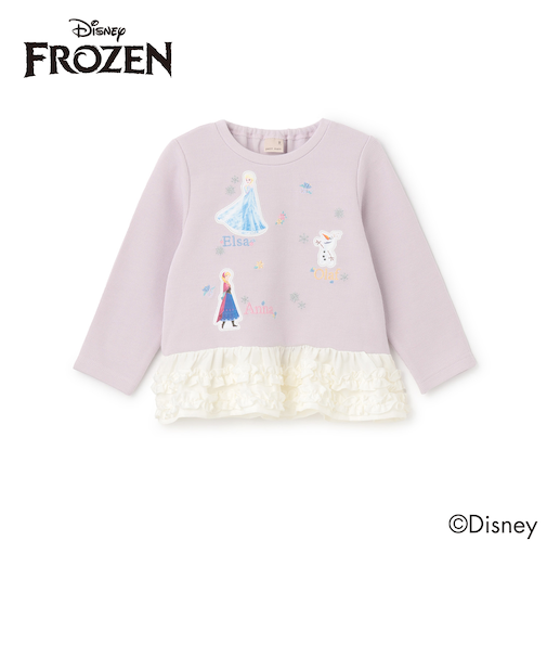 【Frozen】ペプラム長袖Tシャツ