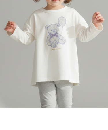 【プティプラ】GIRLS長袖Tシャツ