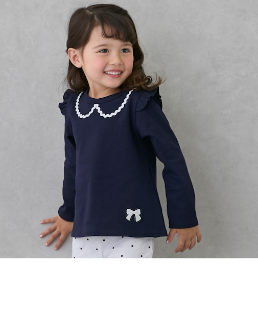 【プティプラ】GIRLS長袖Tシャツ