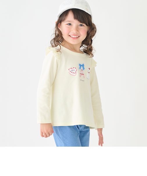 【プティプラ】GIRLS長袖Tシャツ