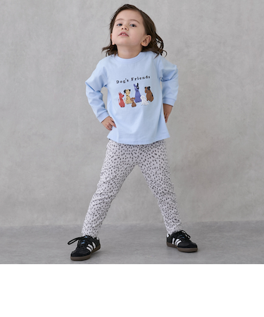 【プティプラ】BOYS10分丈レギンス