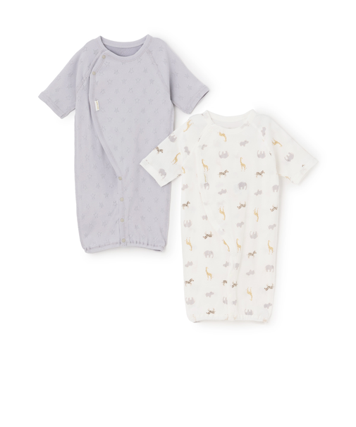 【弱酸性】7分袖2WAYオール