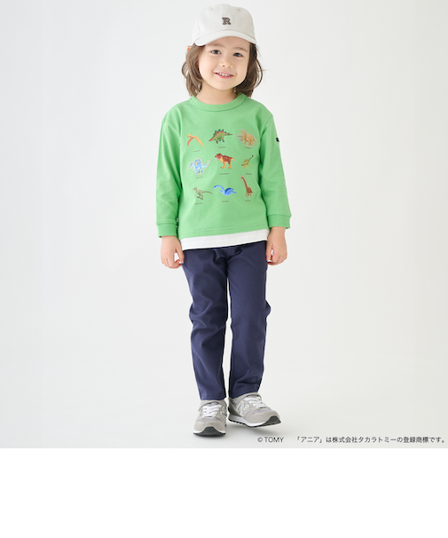 【TOMICA・ANIA】カットロングパンツ