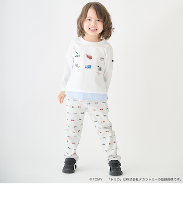 【TOMICA・ANIA】カットロングパンツ