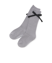 リボンハイソックス