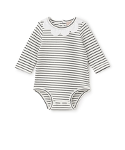 スカラップ衿ロンパース