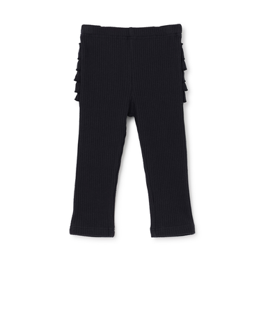 バックフリルレギンス