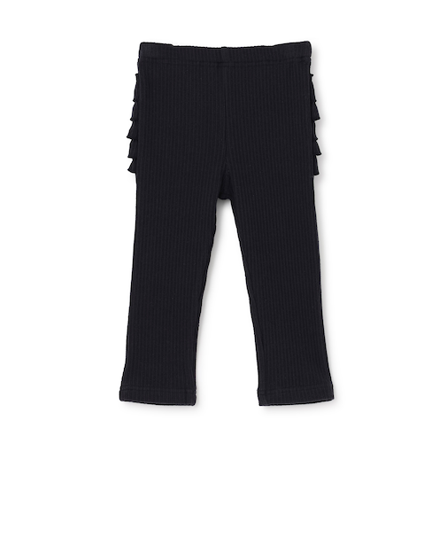 バックフリルレギンス