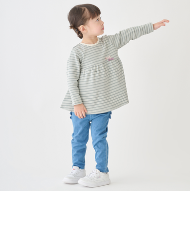 バックフリルレギンス