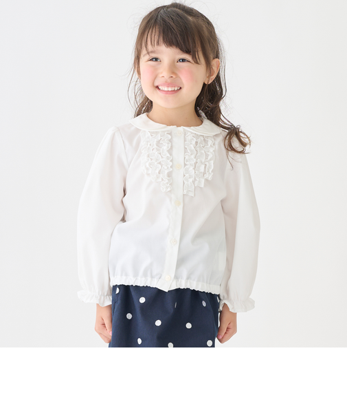 ちびフリルブラウス