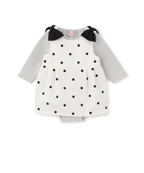 【リンク】ドット・花柄OPセットアップ