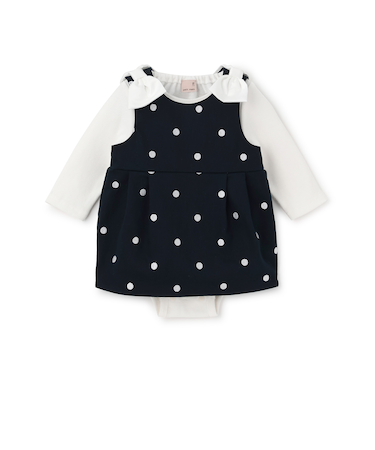 【リンク】ドット・花柄OPセットアップ