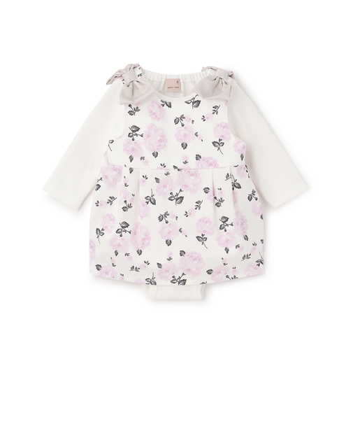 【リンク】ドット・花柄OPセットアップ