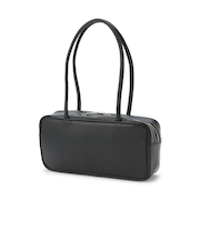 【リンク】レザー調ボストンバッグ