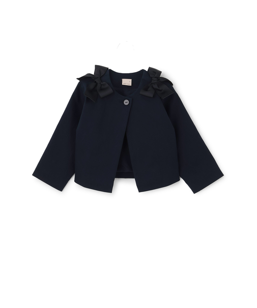 リボンショートジャケット