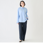 【フォーマル】センタープレスワイドパンツ