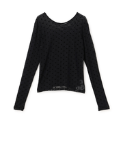 【フォーマル】2wayシアードットトップス