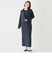 【フォーマル】ニットジャケットワンピースセット