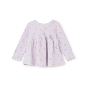 【オーガニック】ペプラム長袖Tシャツ