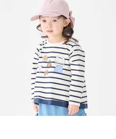 お洋服モチーフ長袖Tシャツ