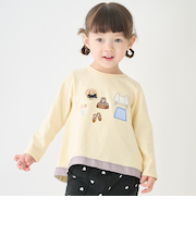 お洋服モチーフ長袖Tシャツ