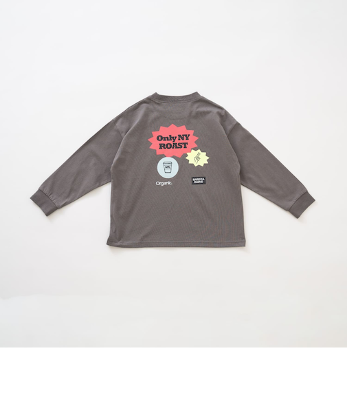 【親子リンク】【綿100%】【365D】ストリートロゴロンT