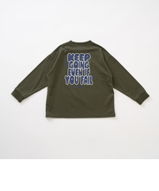 【親子リンク】【綿100%】【365D】ストリートロゴロンT