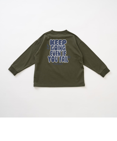 【親子リンク】【綿100%】【365D】ストリートロゴロンT