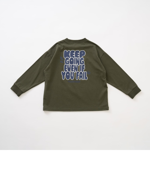 【親子リンク】【綿100%】【365D】ストリートロゴロンT