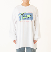 【親子リンク】【DAD】蛍光カラーロゴロンT