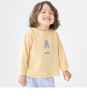 【TeddyBear】刺しゅう長袖Tシャツ