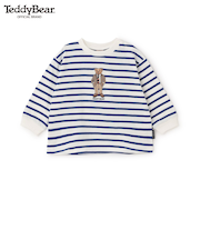【TeddyBear】刺しゅう長袖Tシャツ