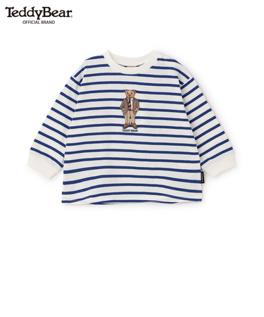 【TeddyBear】刺しゅう長袖Tシャツ