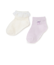 バレエショートソックス2P