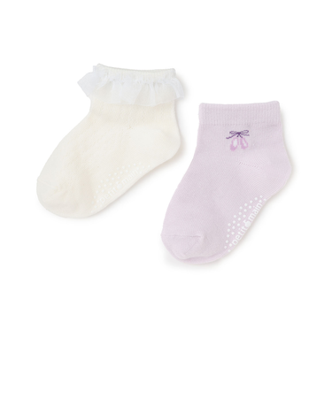 バレエショートソックス2P