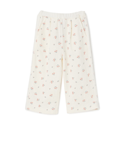 【リンク】花柄スウェットパンツ