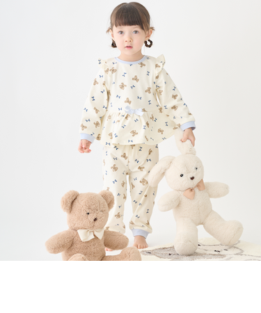 GIRLSスムースパジャマ