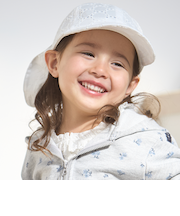 【UV加工】日よけリボンキャップ