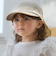 【UV加工】日よけリボンキャップ