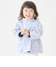 【撥水加工】ペプラムウィンブレ