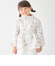 【撥水加工】ペプラムウィンブレ