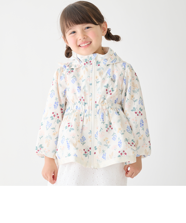 【撥水加工】ペプラムウィンブレ