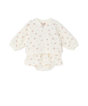 【リンク】花柄ZIP＆スカパンセットアップ