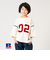 【ラッセル】ナンバリングフットボール ロンTEE