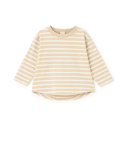 【食品防汚】ボーダー長袖Tシャツ