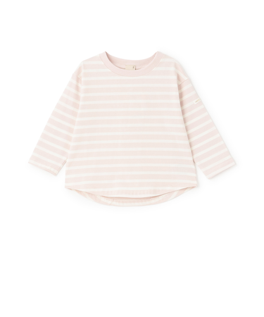 【食品防汚】ボーダー長袖Tシャツ