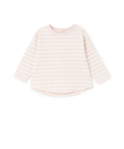 【食品防汚】ボーダー長袖Tシャツ