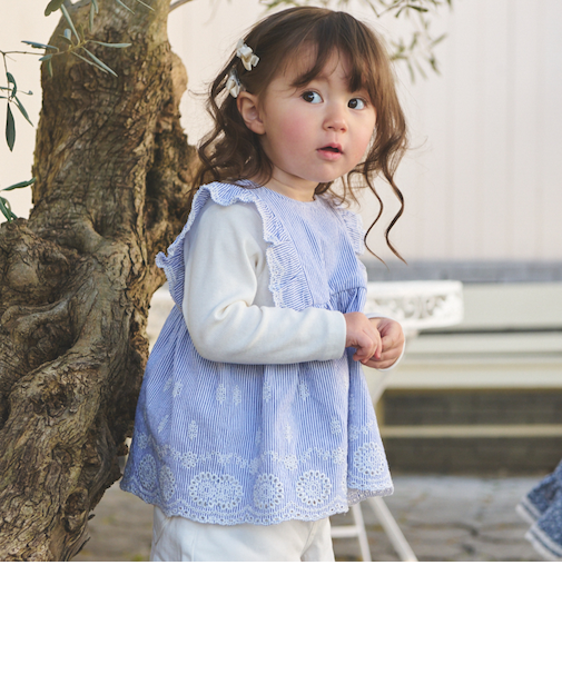 【リンク】ショルダーフリル長袖チュニック