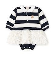 【リンク】ラガー衿ドッキングロンパース